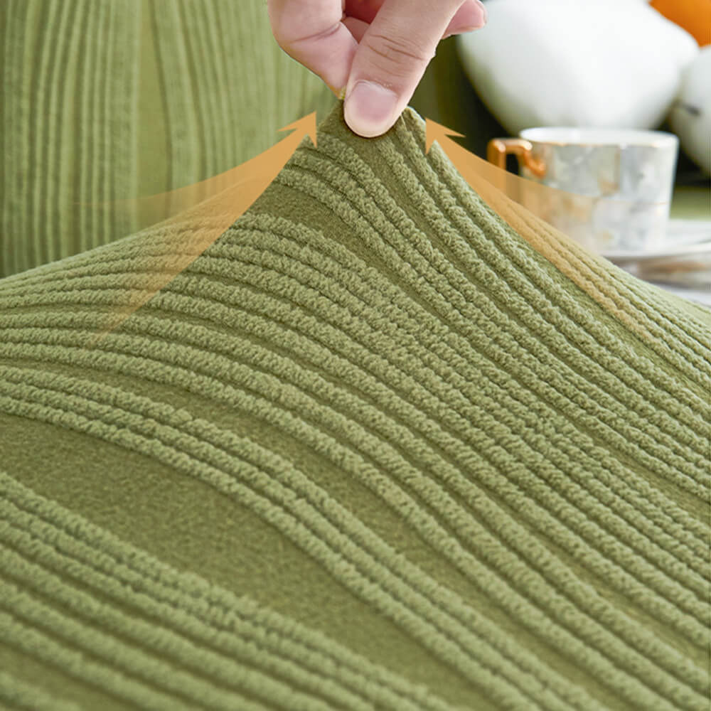 Jacquard-Elastischer-Sofabezug mit Vollbezug und kratzfestem Bezug