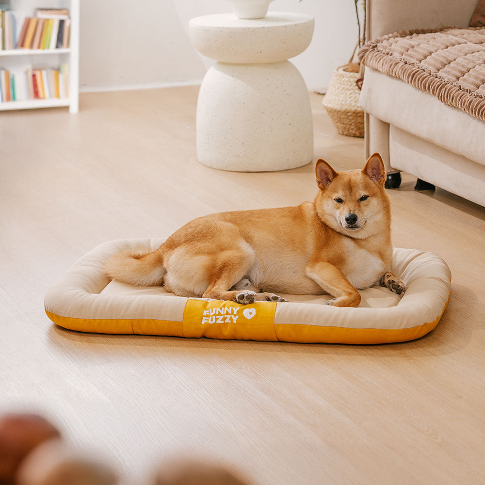 Wasserdicht Kratzfeste Farbblockierte Orthopädische Außen Hundematte - Trek Lounge