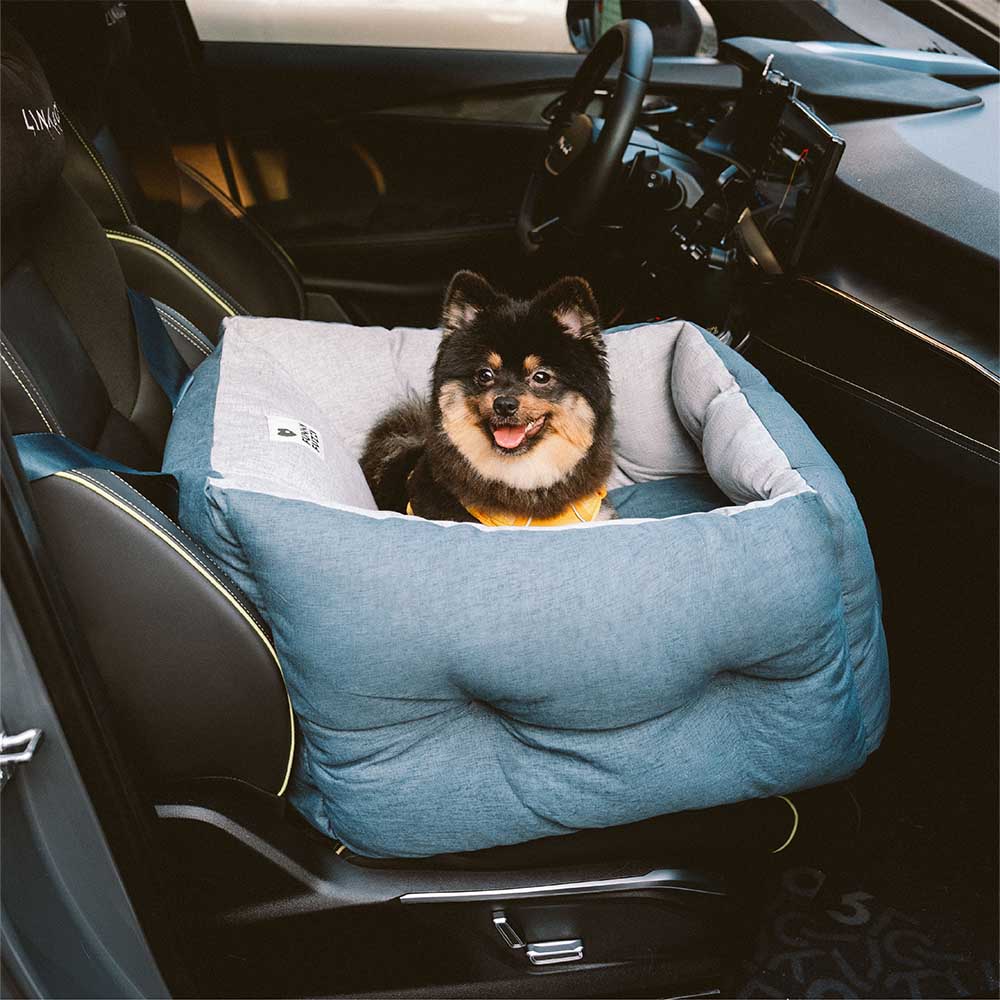 Wasserdichtes & Verdicktes Einzelsitz Hundeautositzbett