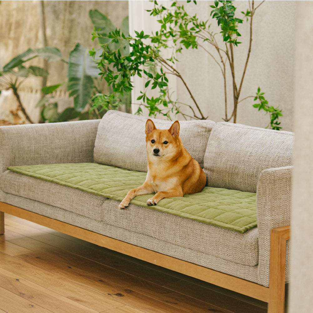 Zickzack-Chenille Elegante Atmungsaktive Sofadecke Rutschfeste Couchhülle