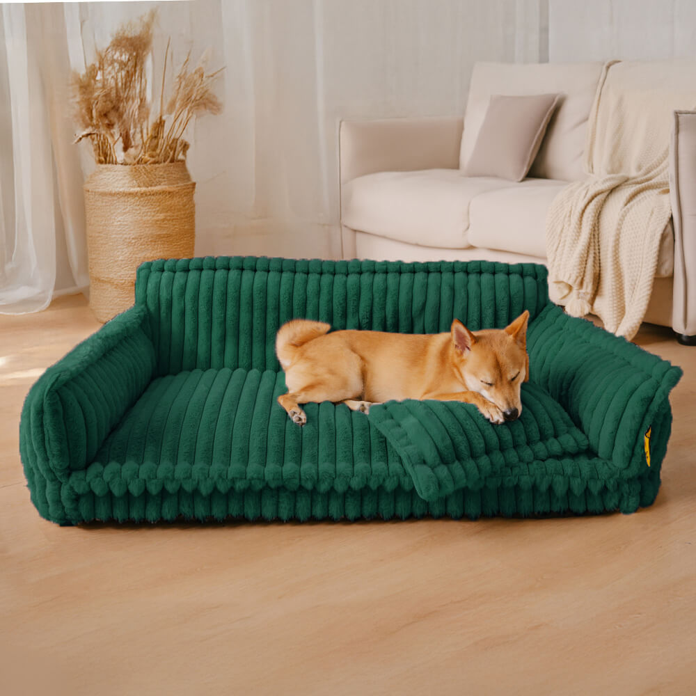 Orthopädisches Hundesofa mit Kissen - Snoozy Dream