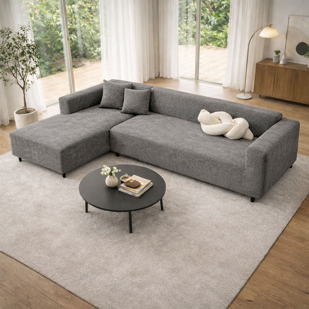 Zickzack Vollabdeckung Kratzfest Sofa Schutz Magische Stretch Eckcouchbezug
