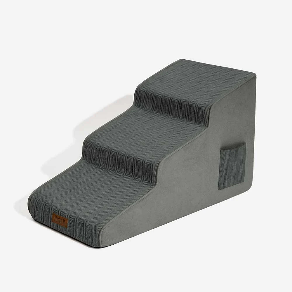 Chenille Extra Breite Rutschfeste Abnehmbare Schwamm Haustier Treppen - SafeRamp