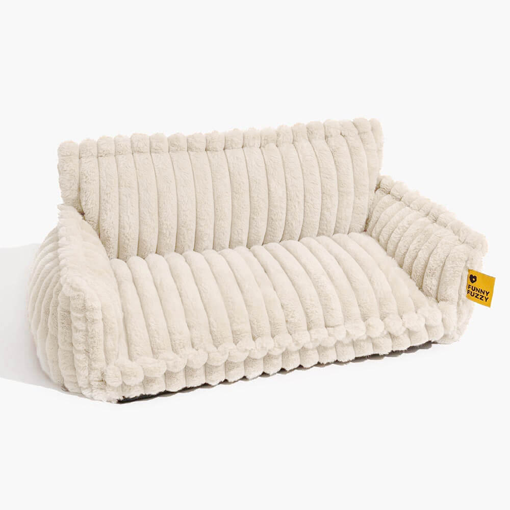 Bettbezug - Großes Waschbares Flauschiges Orthopädisches Weiches Hundekissen & Hundesofabett - Snoozy Dream Bettbezug