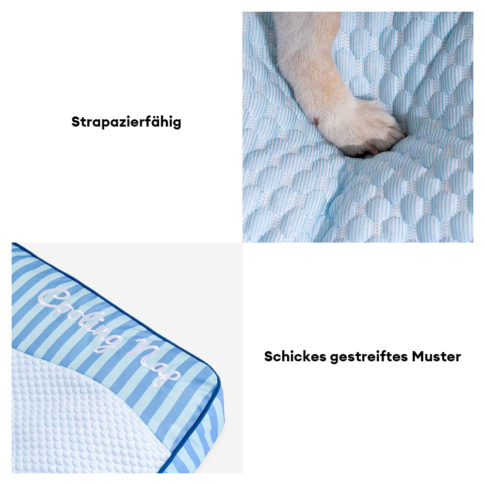 Extra großes kühlendes waschbares rechteckiges orthopädisches Kühlmatte Hund - Kühlmatte Hund
