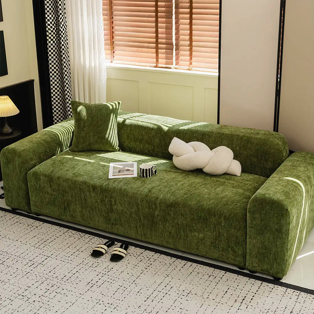 Zickzack Vollabdeckung Kratzfest Sofa Schutz Magische Stretch Eckcouchbezug