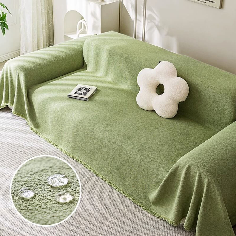 Weicher wasserabweisender Teddy-Plüsch-Decke für Couch