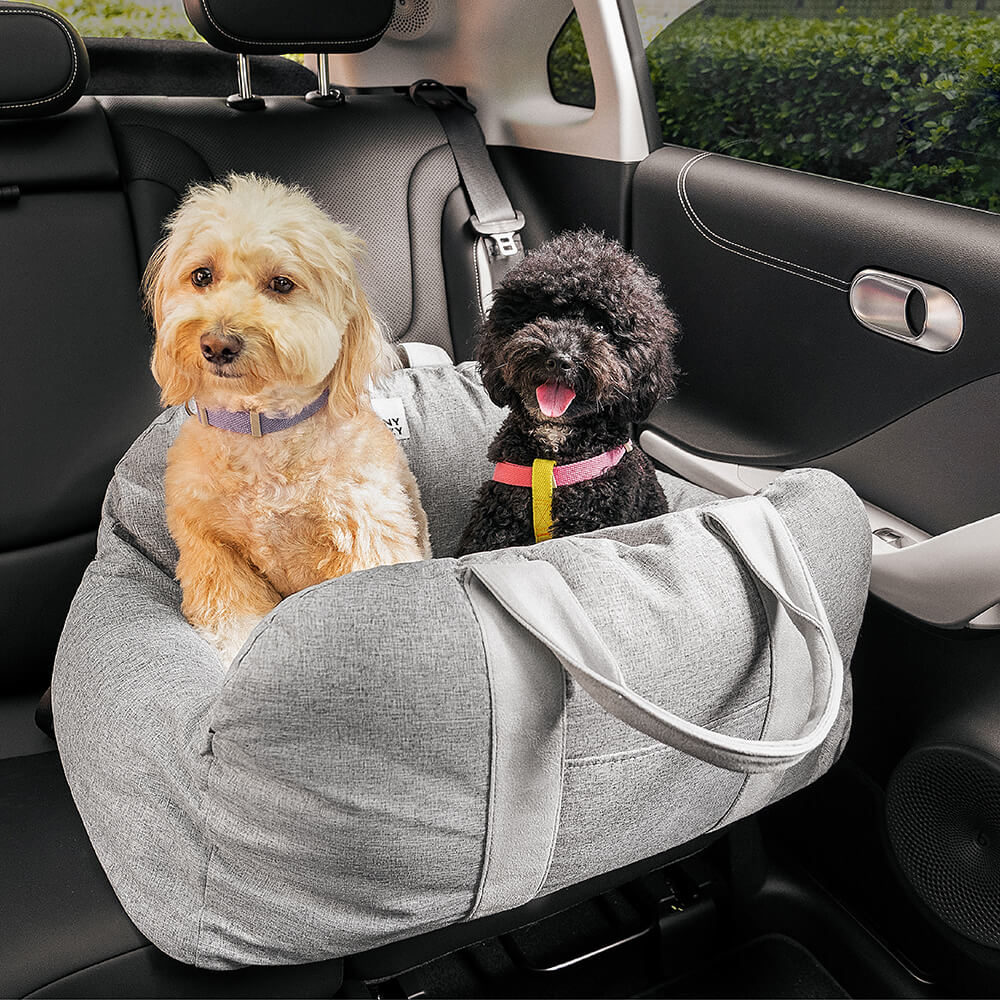 Dog Car Seat Bed - First Class - FUNNYFUZZY
