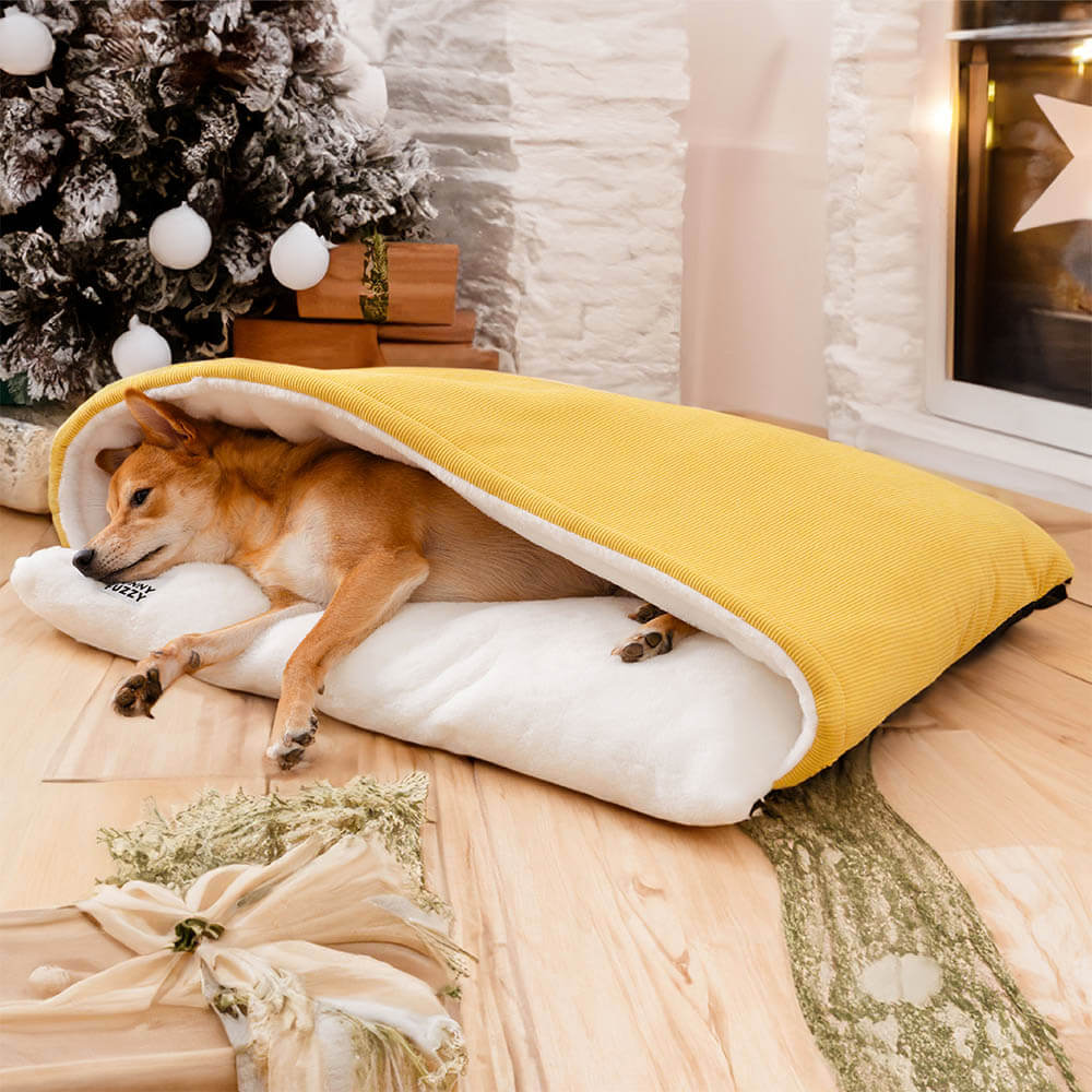 Extrem Weicher Flauschiger Welpenschlafsack Hundebett