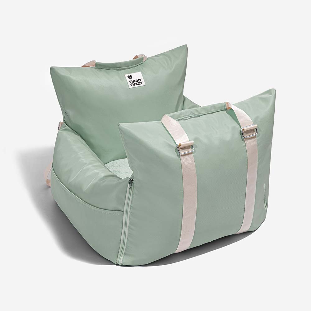Waterproof Dog Car Seat Bed - First Class - FUNNYFUZZY
