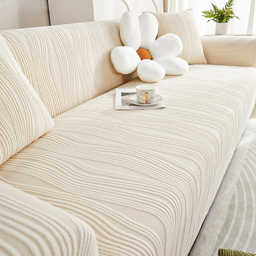 Jacquard-Elastischer-Sofabezug mit Vollbezug und kratzfestem Bezug