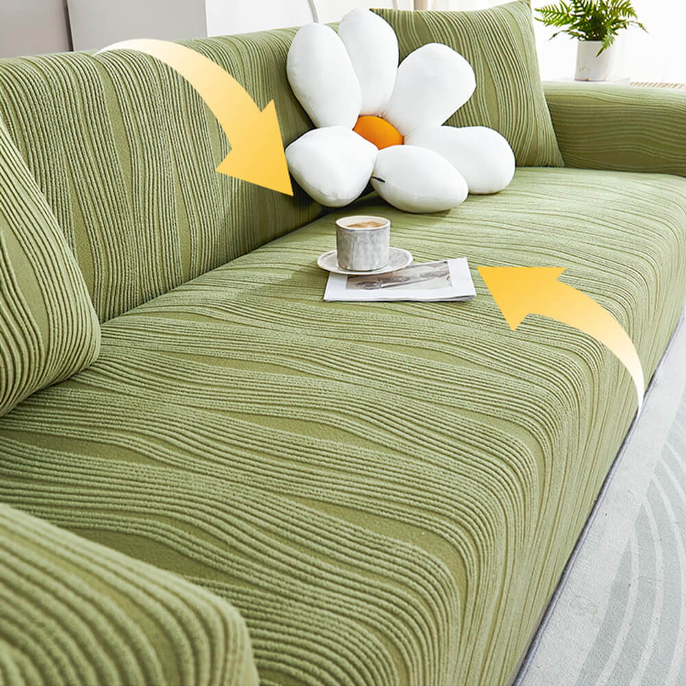 Jacquard-Elastischer-Sofabezug mit Vollbezug und kratzfestem Bezug