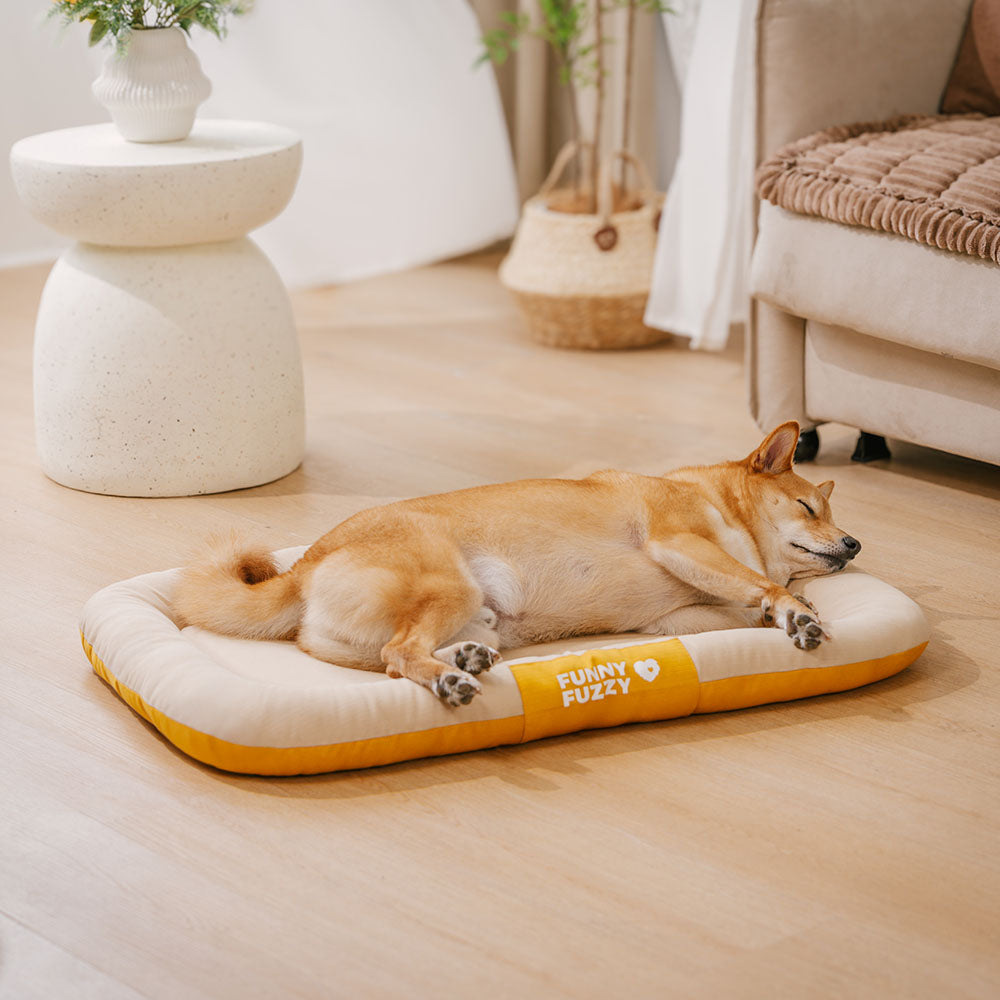 Wasserdicht Kratzfeste Farbblockierte Orthopädische Außen Hundematte - Trek Lounge