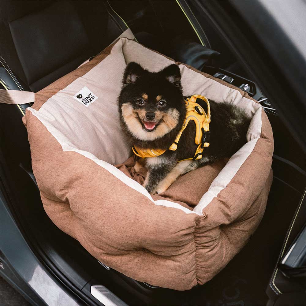 Wasserdichtes & Verdicktes Einzelsitz Hundeautositzbett