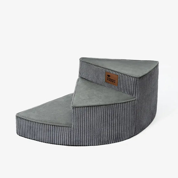 CreamyStep Haustiertreppe – Abnehmbar & Gelenkfreundlich aus Cordura