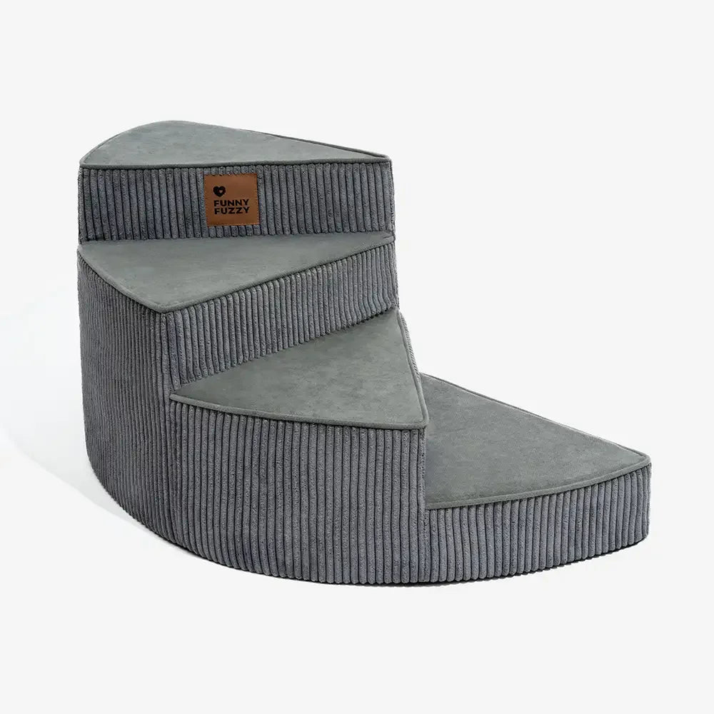 CreamyStep Haustiertreppe – Abnehmbar & Gelenkfreundlich aus Cordura