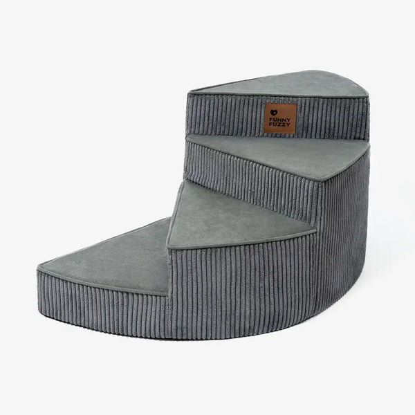 CreamyStep Haustiertreppe – Abnehmbar & Gelenkfreundlich aus Cordura