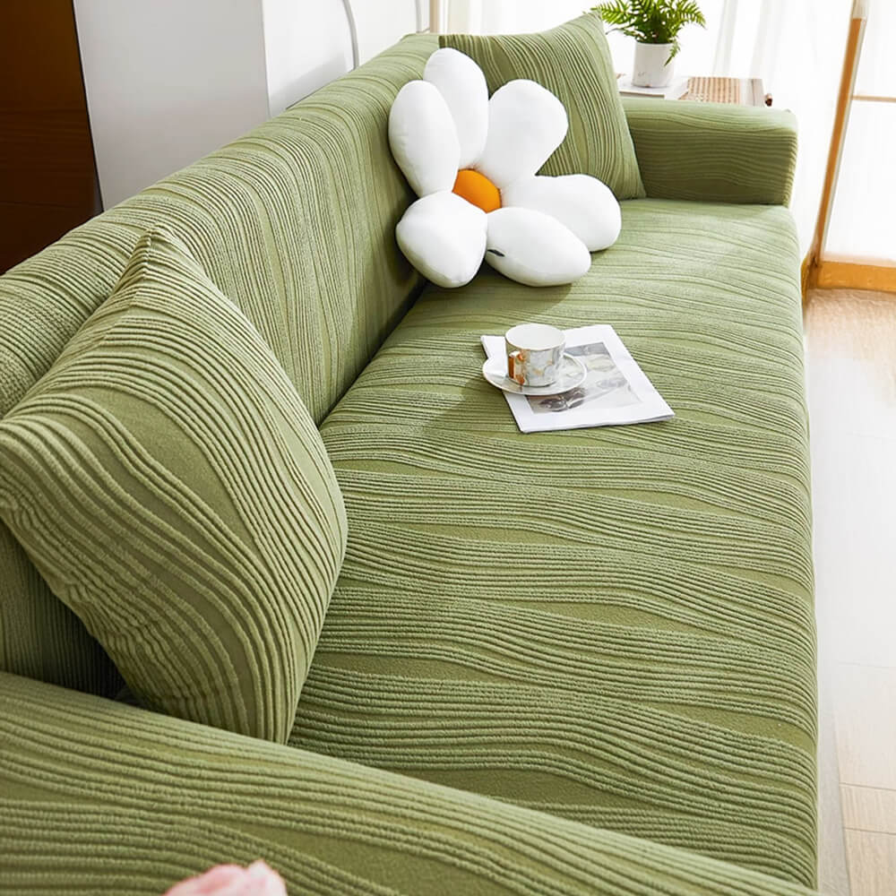 Jacquard-Elastischer-Sofabezug mit Vollbezug und kratzfestem Bezug