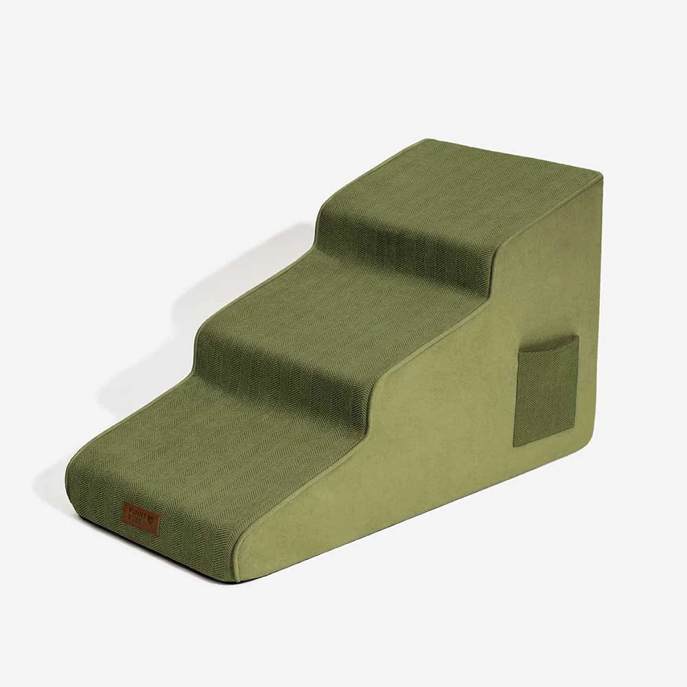 Chenille Extra Breite Rutschfeste Abnehmbare Schwamm Haustier Treppen - SafeRamp