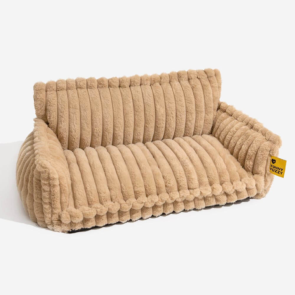 Bettbezug - Großes Waschbares Flauschiges Orthopädisches Weiches Hundekissen & Hundesofabett - Snoozy Dream Bettbezug