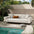 Wasserdichter Anwuchsverhindernder Outdoor Sofabezug aus Chenille mit Fischgrätenmuster