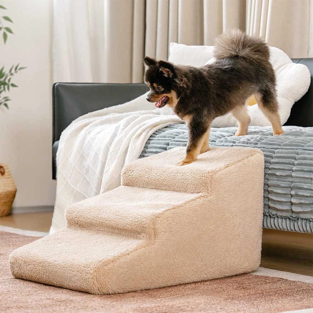 Kletterhilfe für Bett- und Couchzugang – Gelenkschutz mit weichen Hundetreppe