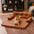 Luxe Kunstleder faltbares orthopädisches großes Hundebett - CoreLounge