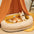 Bequem Hundebett in Donutform