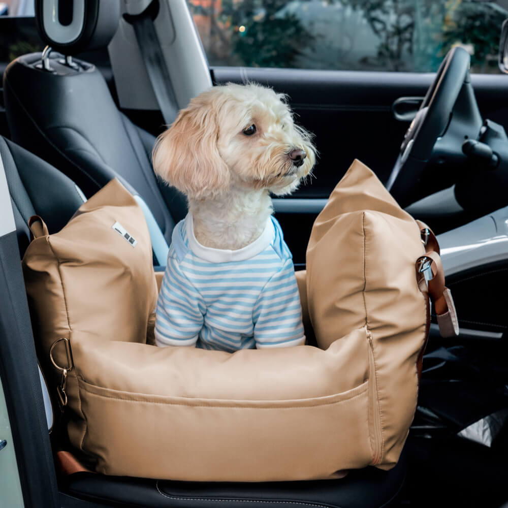 Waterproof Dog Car Seat Bed - First Class - FUNNYFUZZY