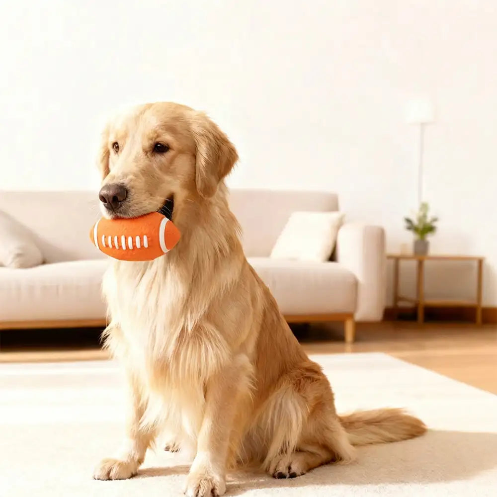 Haltbares Latex-Beißspielzeug für Hunde mit Quitscher