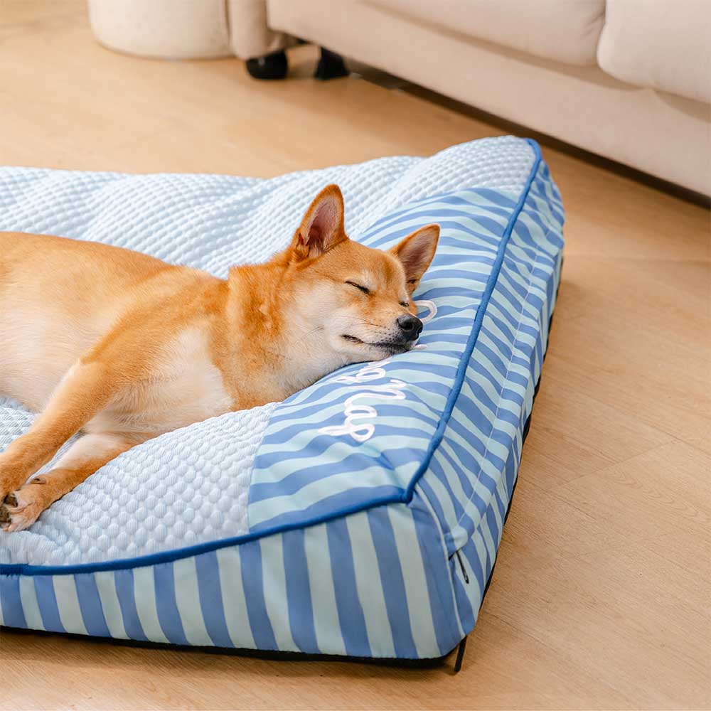 Extra großes kühlendes waschbares rechteckiges orthopädisches Kühlmatte Hund - Kühlmatte Hund
