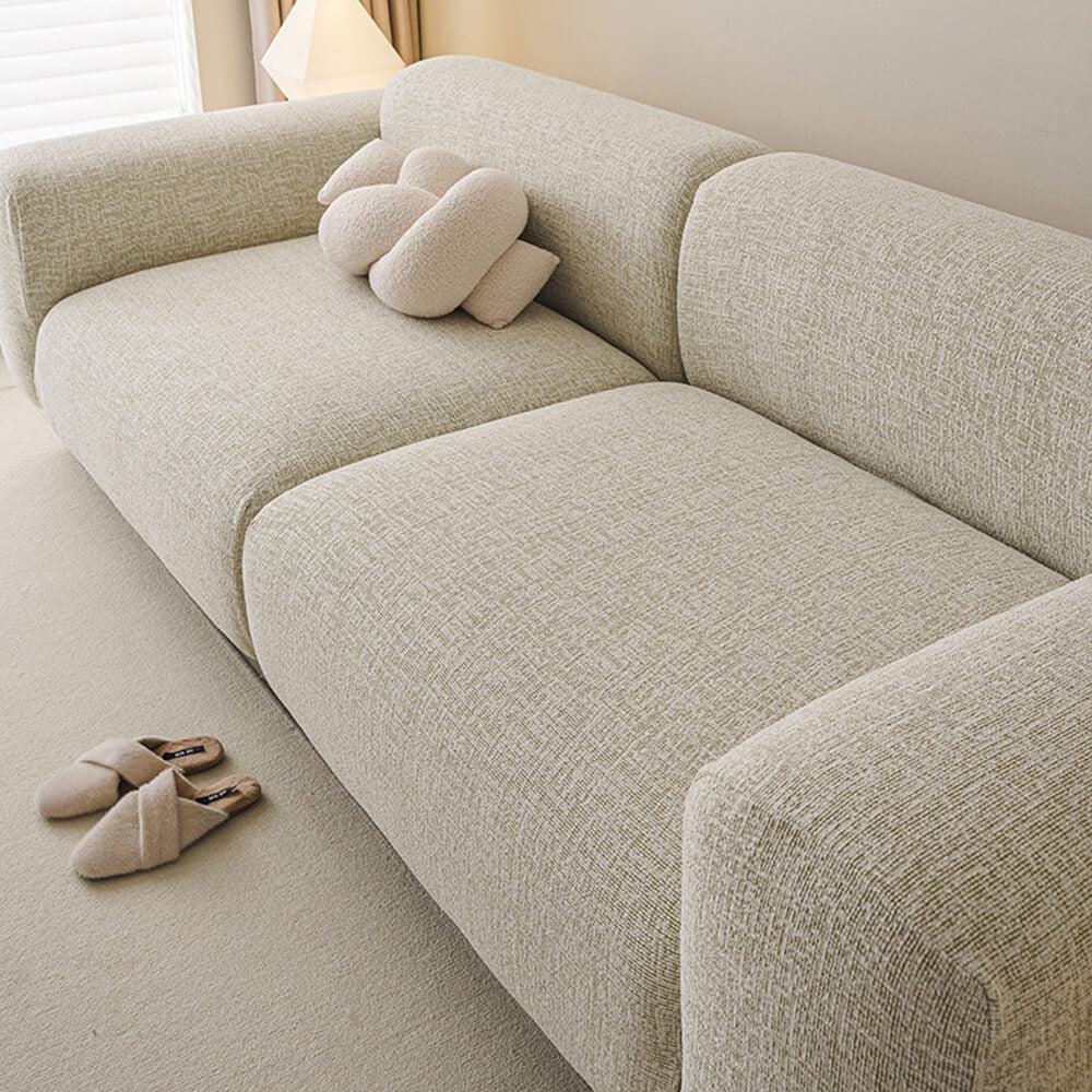 Antikratzer vollständig Elastischer Eleganter Chenille Sofaüberzug für alle Jahreszeiten
