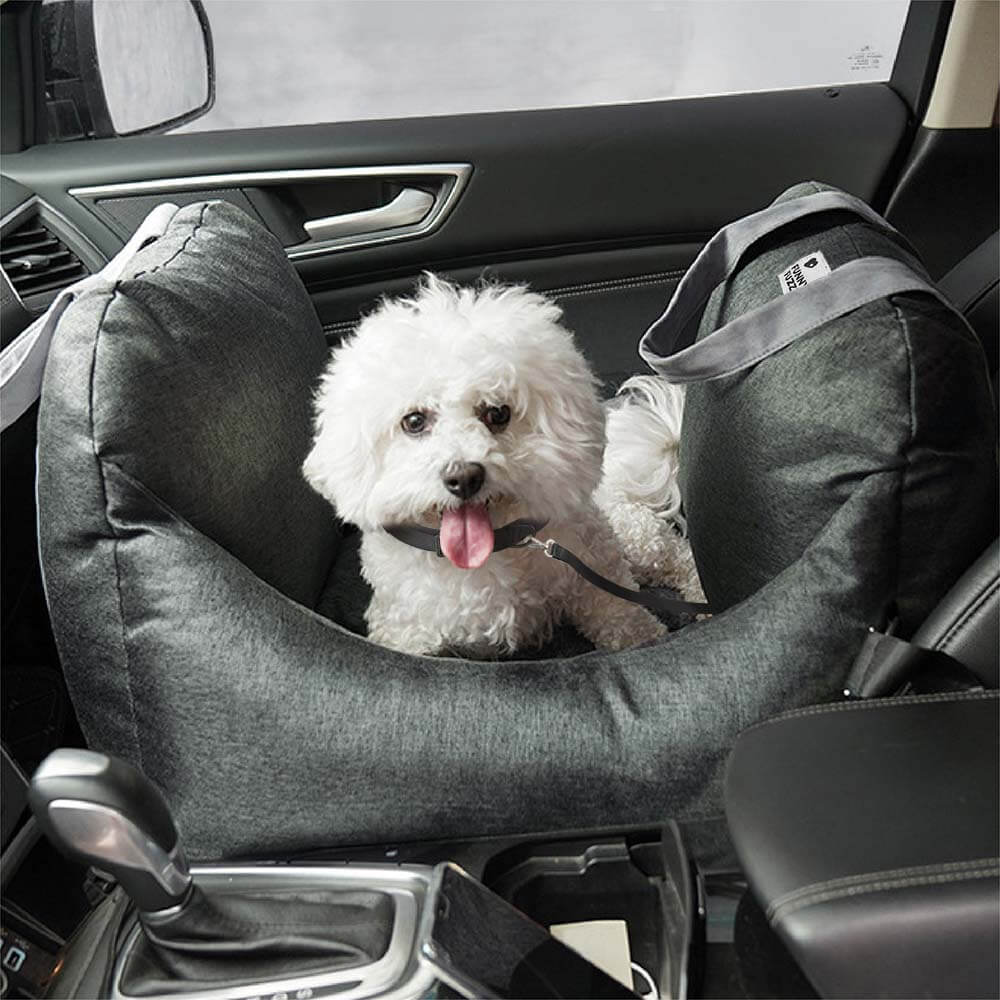 Dog Car Seat Bed - First Class - FUNNYFUZZY