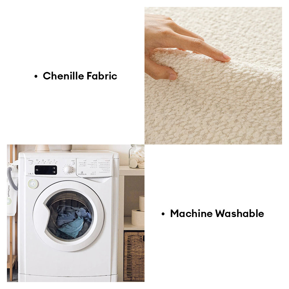 Allwetter Atmungsaktive Chenille Kratzfeste Sofa Schutz Hülle