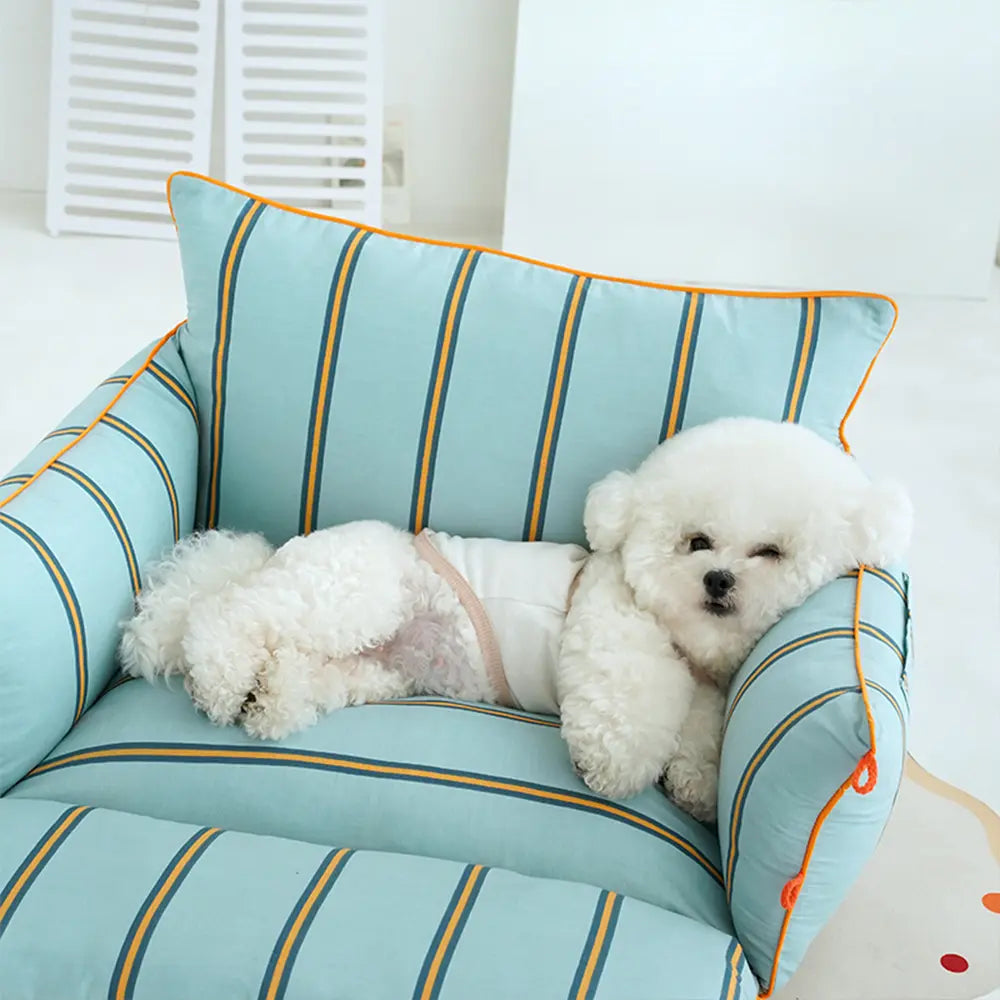 Baumwollkomfort Beruhigendes Hundesofa Bed