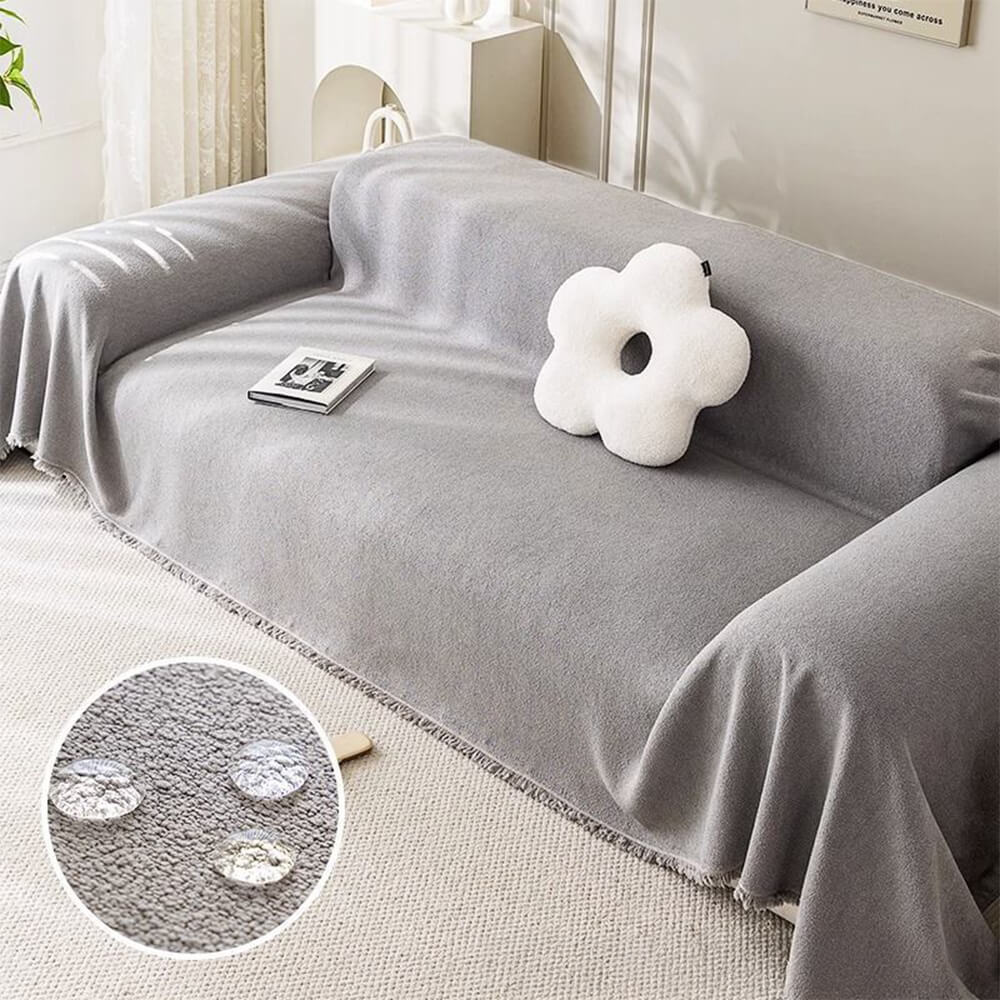 Weicher wasserabweisender Teddy-Plüsch-Decke für Couch