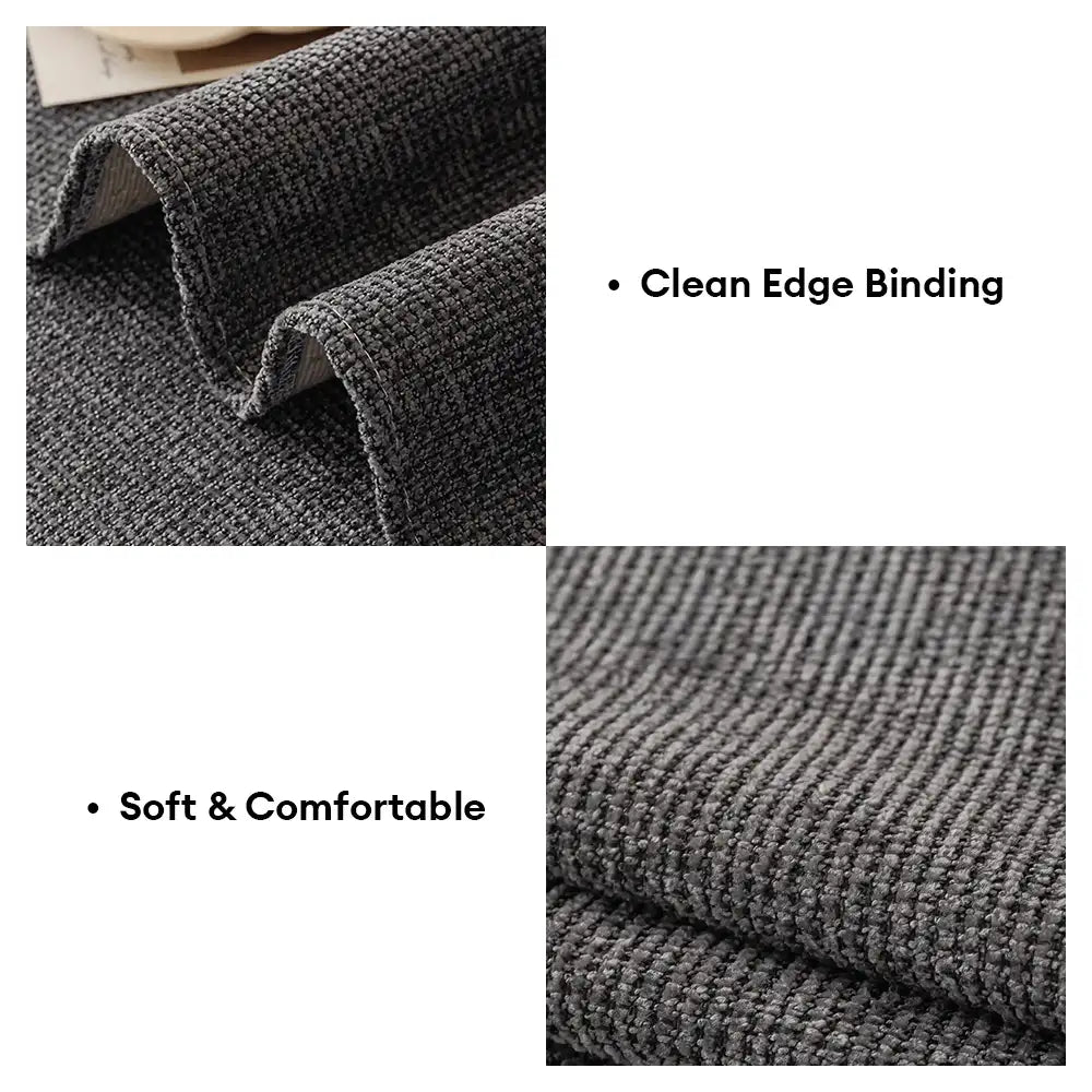 Einteiliger Chenille Kratzfester, Langlebiger, Wasserabweisender, Rutschfester Sofaüberzug