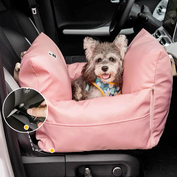 ISOFIX Hund-Autositzbett mit ISOFIX-System - Erste Klasse