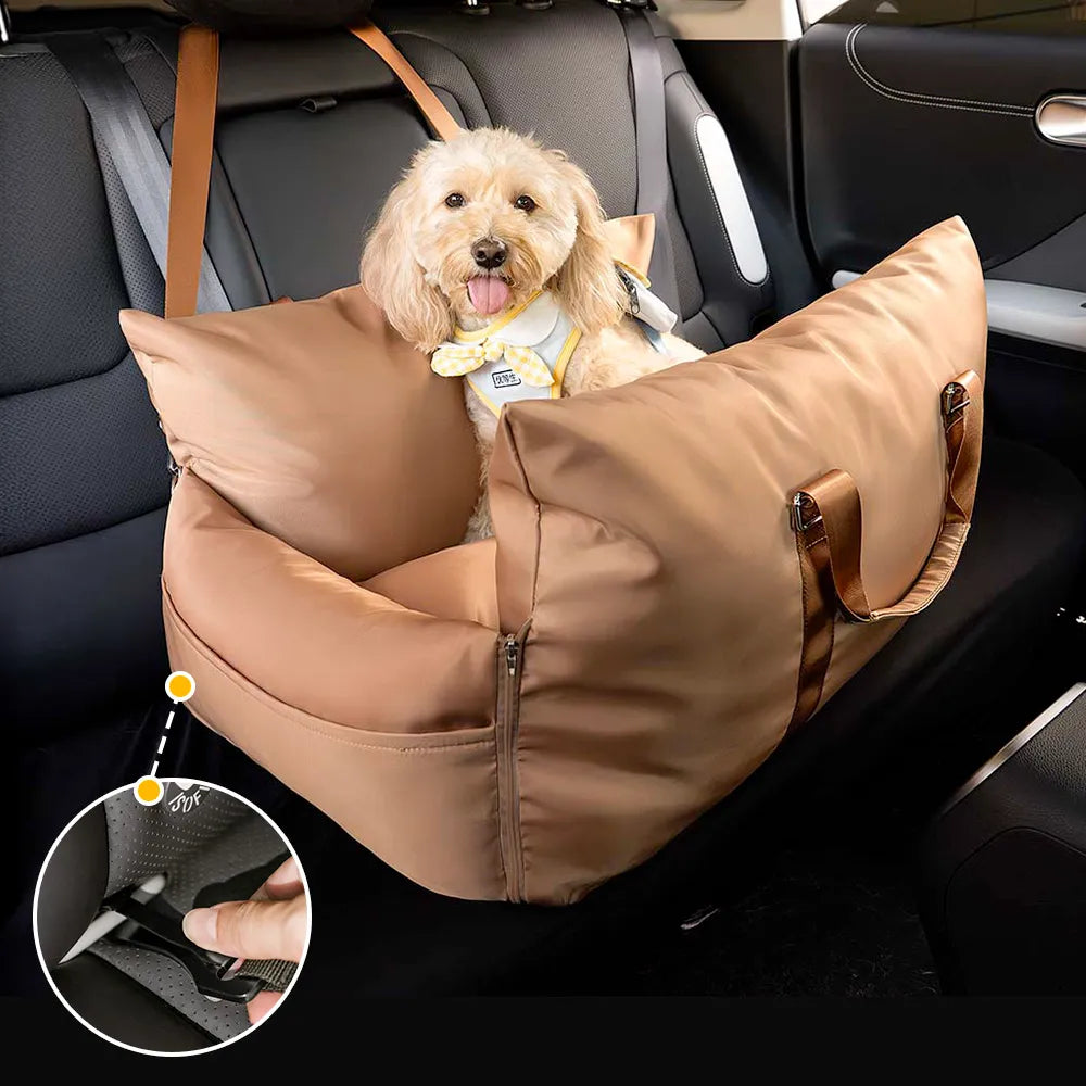 Wasserfestes ISOFIX Hundesitz-Bett – FirstClass