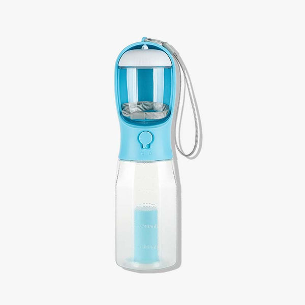 3-in-1-Multifunktionen-Wasserflasche für den Hundespaziergang
